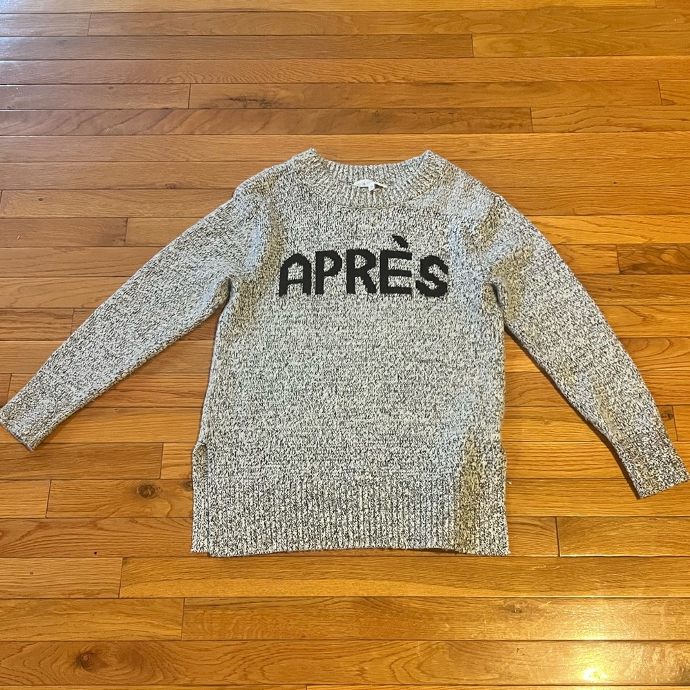 Après Gray Sweater